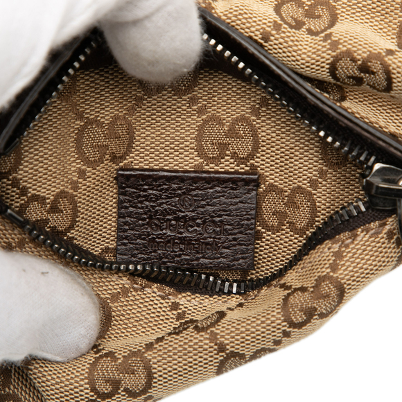 Pre-Loved Gucci GG Canvas Double Pocket Belt Bag - Picture 5 of 7
